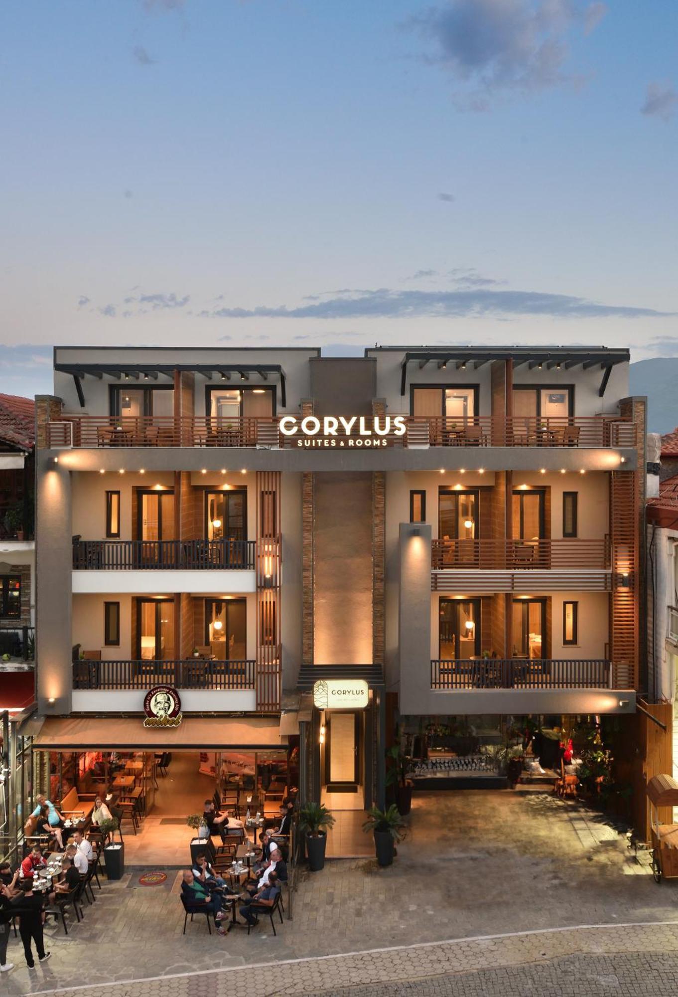 Corylus Luxury Rooms & Suites Leptokaria Exteriér fotografie
